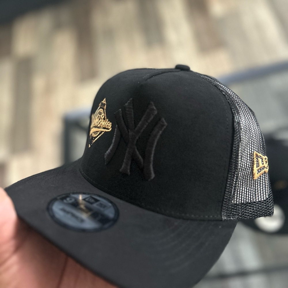 New Era Black and Gold Cap